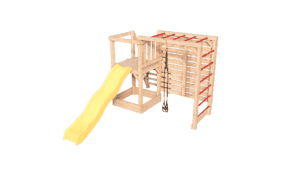 Plac Zabaw drewniany, Małpi Gaj, Siłownia Zewnętrzna FIT-SET 5