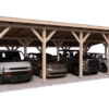 Carport wiata 12x6m PROJEKT DIY